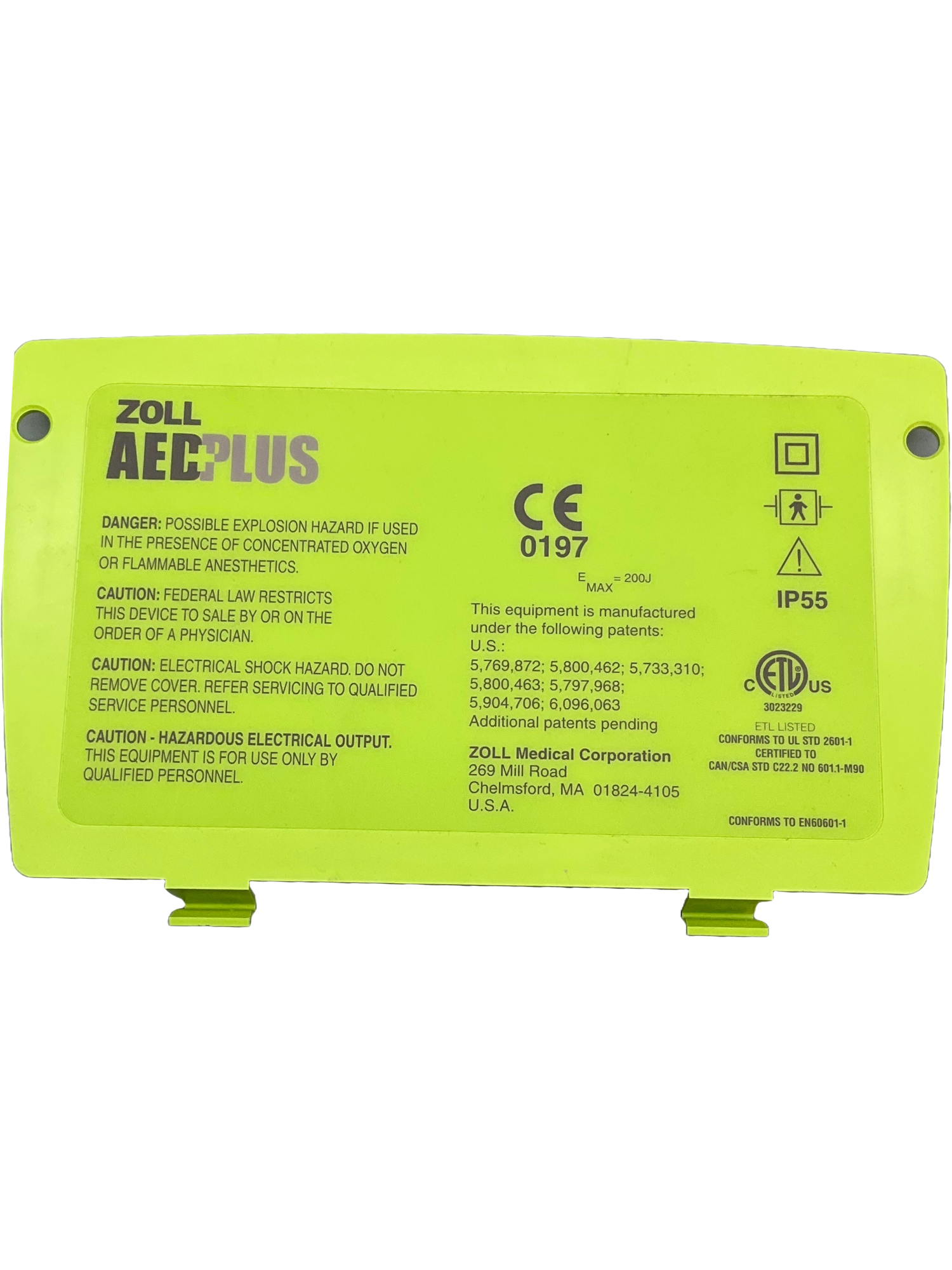 ZOLL AED Plus Battery Compartment Cover — AED Lab
